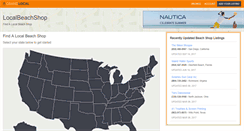 Desktop Screenshot of localbeachshop.com
